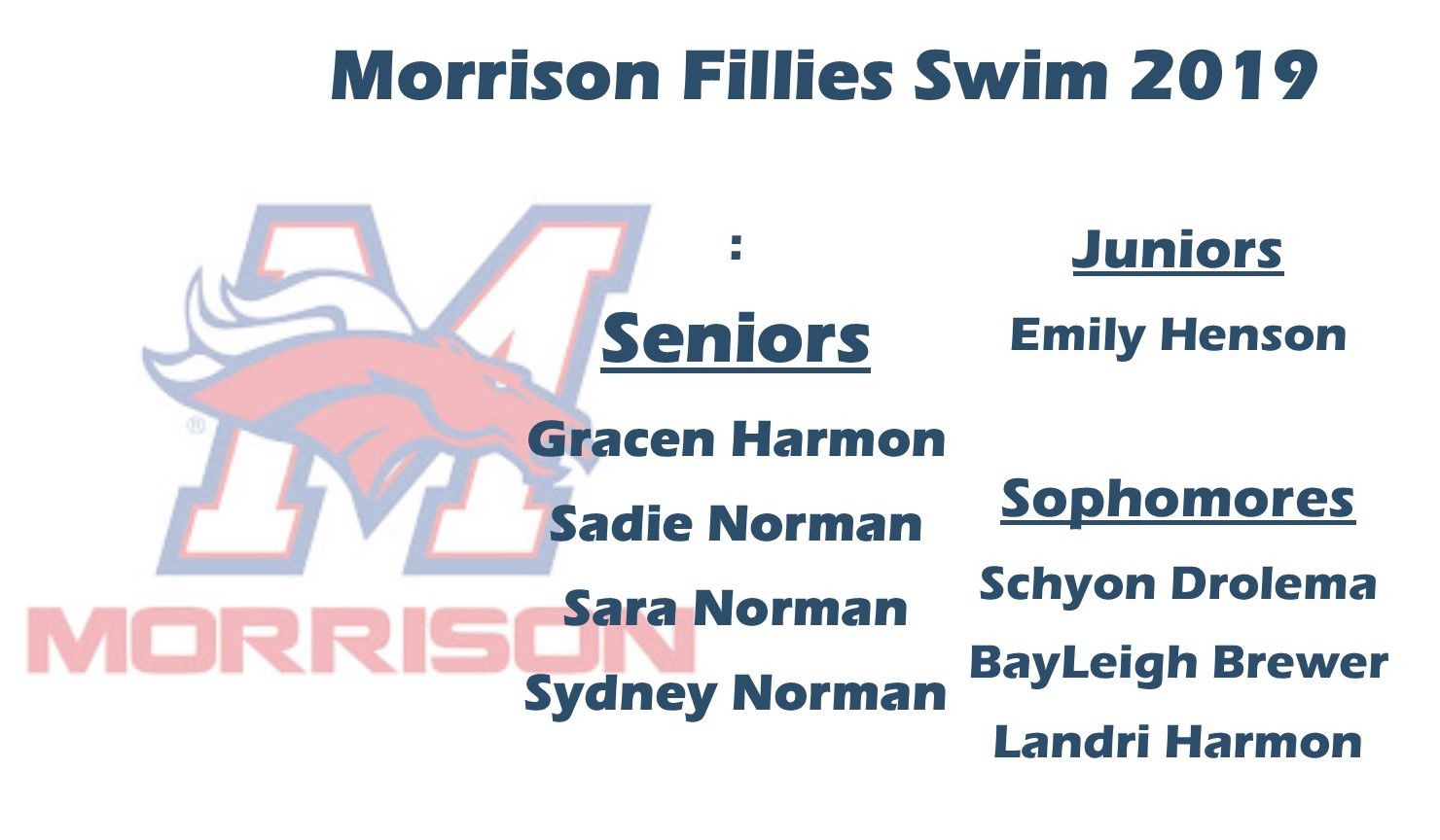 Morrison swim